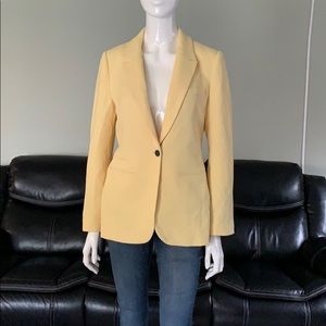 Zara Yellow Blazer Size L